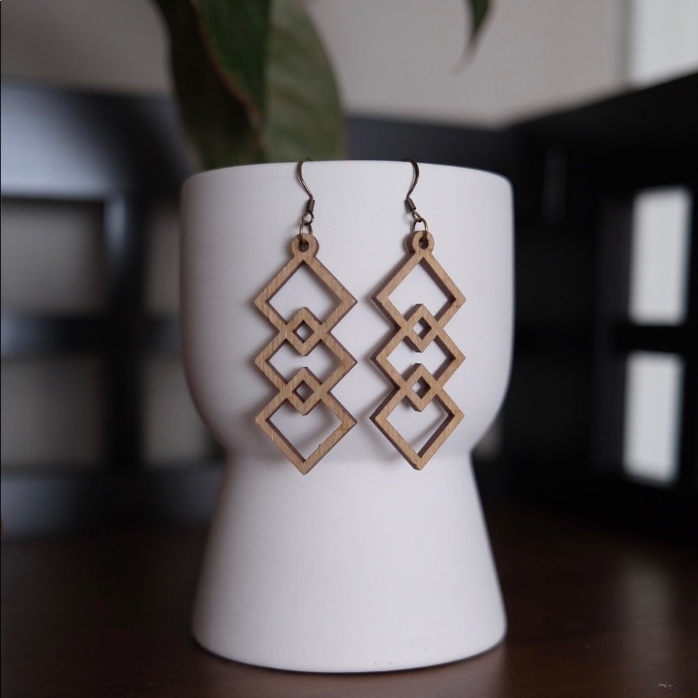 Wood Earrings
